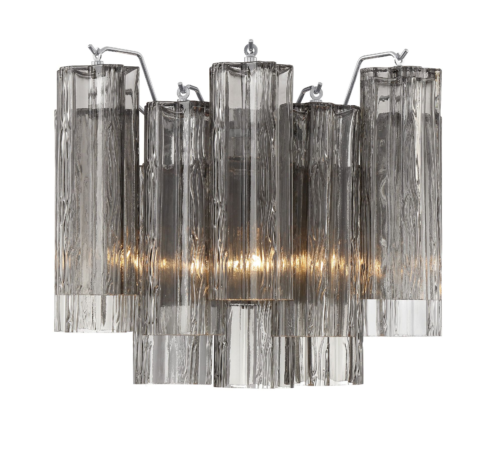 Image 2 Crystorama Addis 14.5'' Polished Chrome Sconce more views