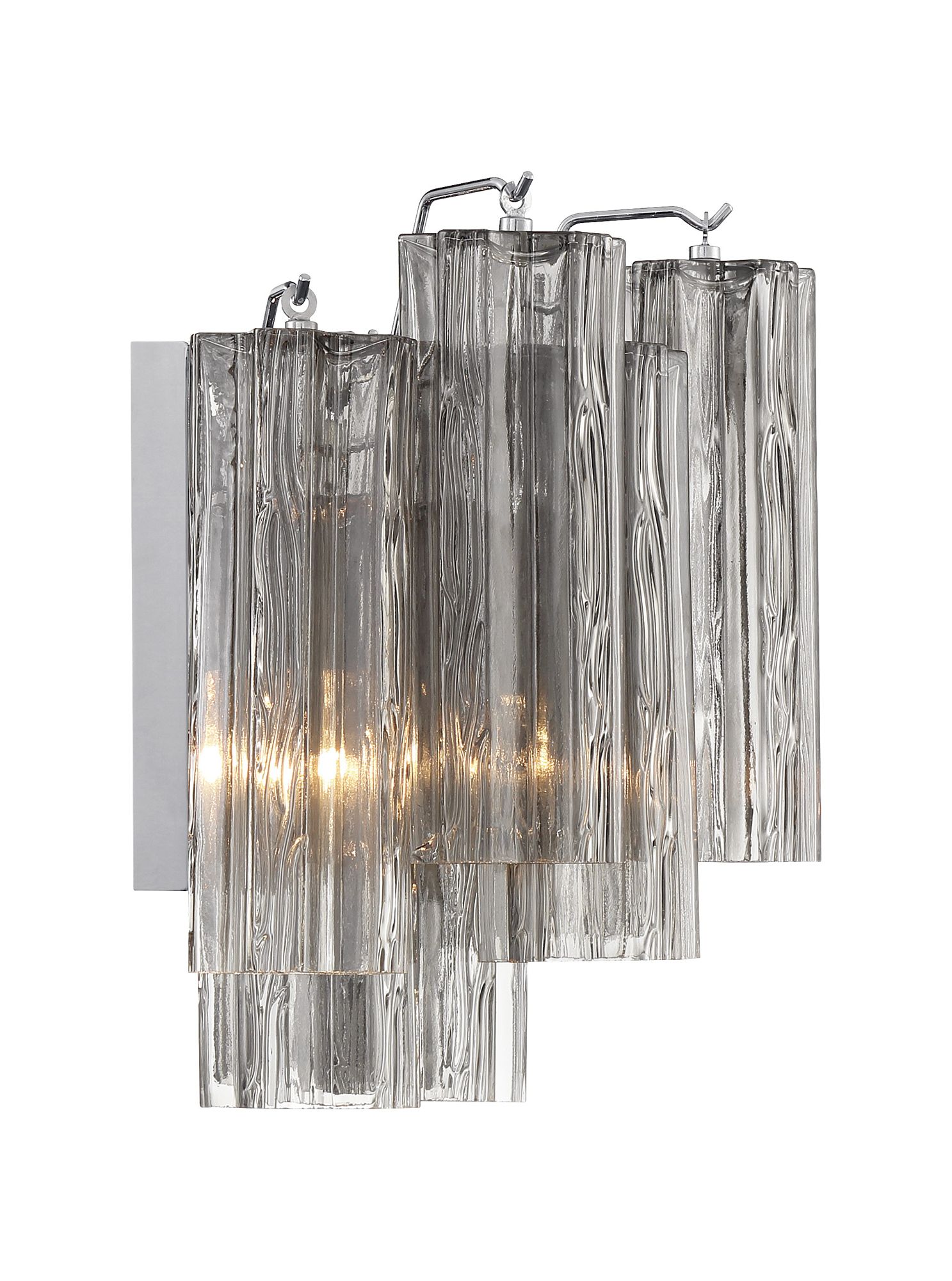 Image 4 Crystorama Addis 14.5'' Polished Chrome Sconce more views