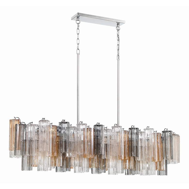 Image 3 Crystorama Addis 14 Light Polished Chrome Chandelier more views