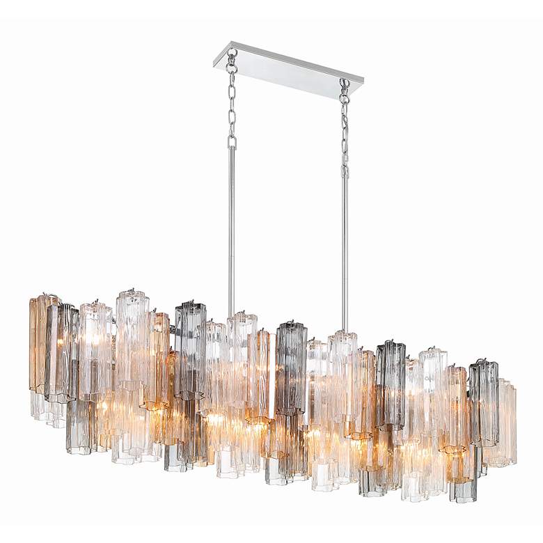 Image 4 Crystorama Addis 14 Light Polished Chrome Chandelier more views