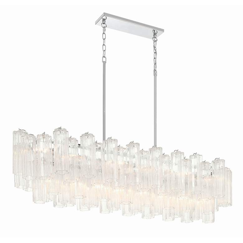Image 5 Crystorama Addis 14 Light Polished Chrome Chandelier more views