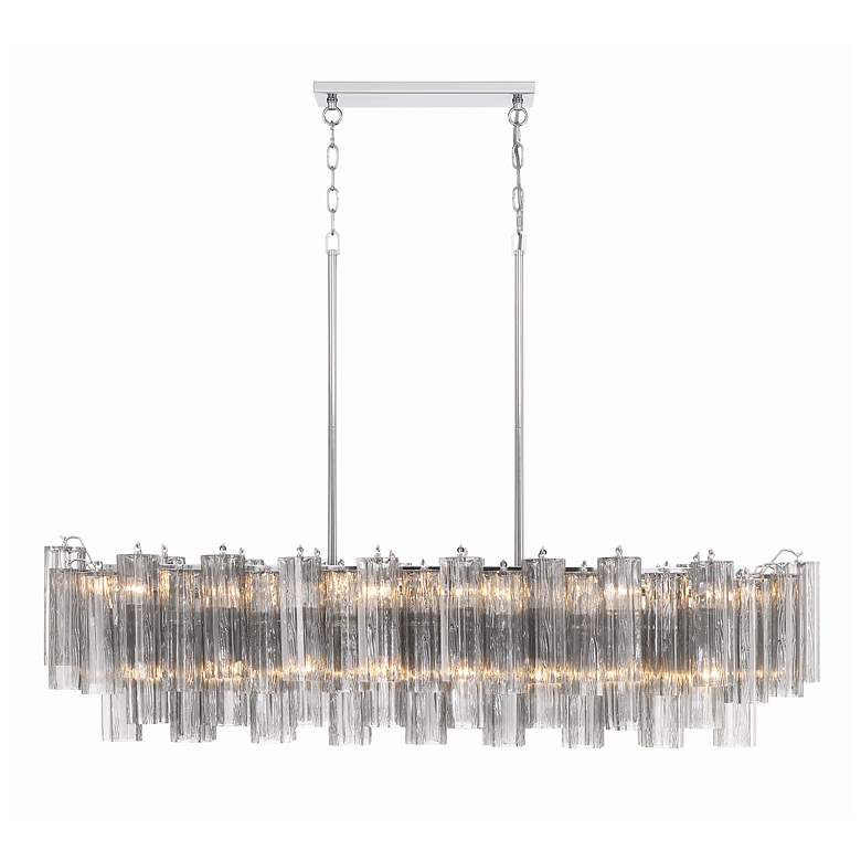 Image 1 Crystorama Addis 14 Light Polished Chrome Chandelier