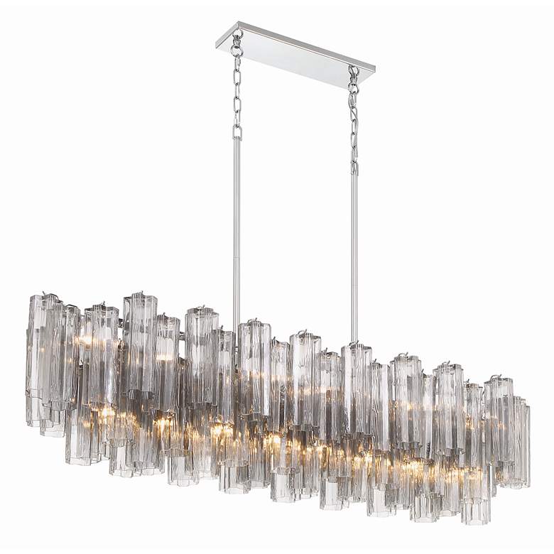 Image 4 Crystorama Addis 14 Light Polished Chrome Chandelier more views