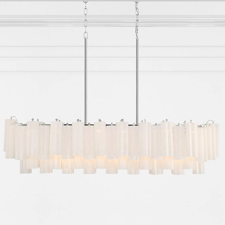 Image 1 Crystorama Addis 14 Light Polished Chrome Chandelier