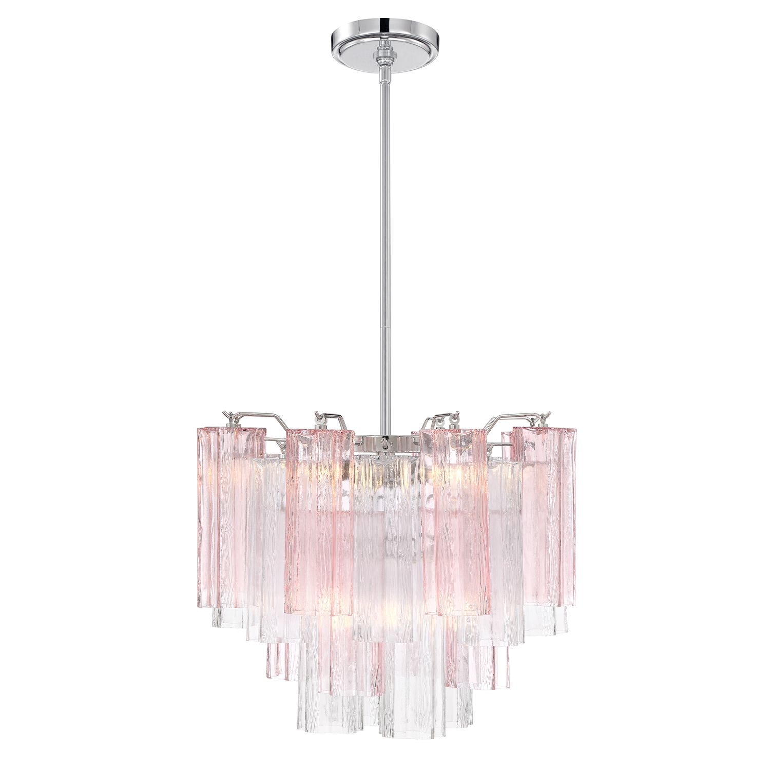 Image 3 Crystorama Addis 17.75'' Polished Chrome Chandelier more views