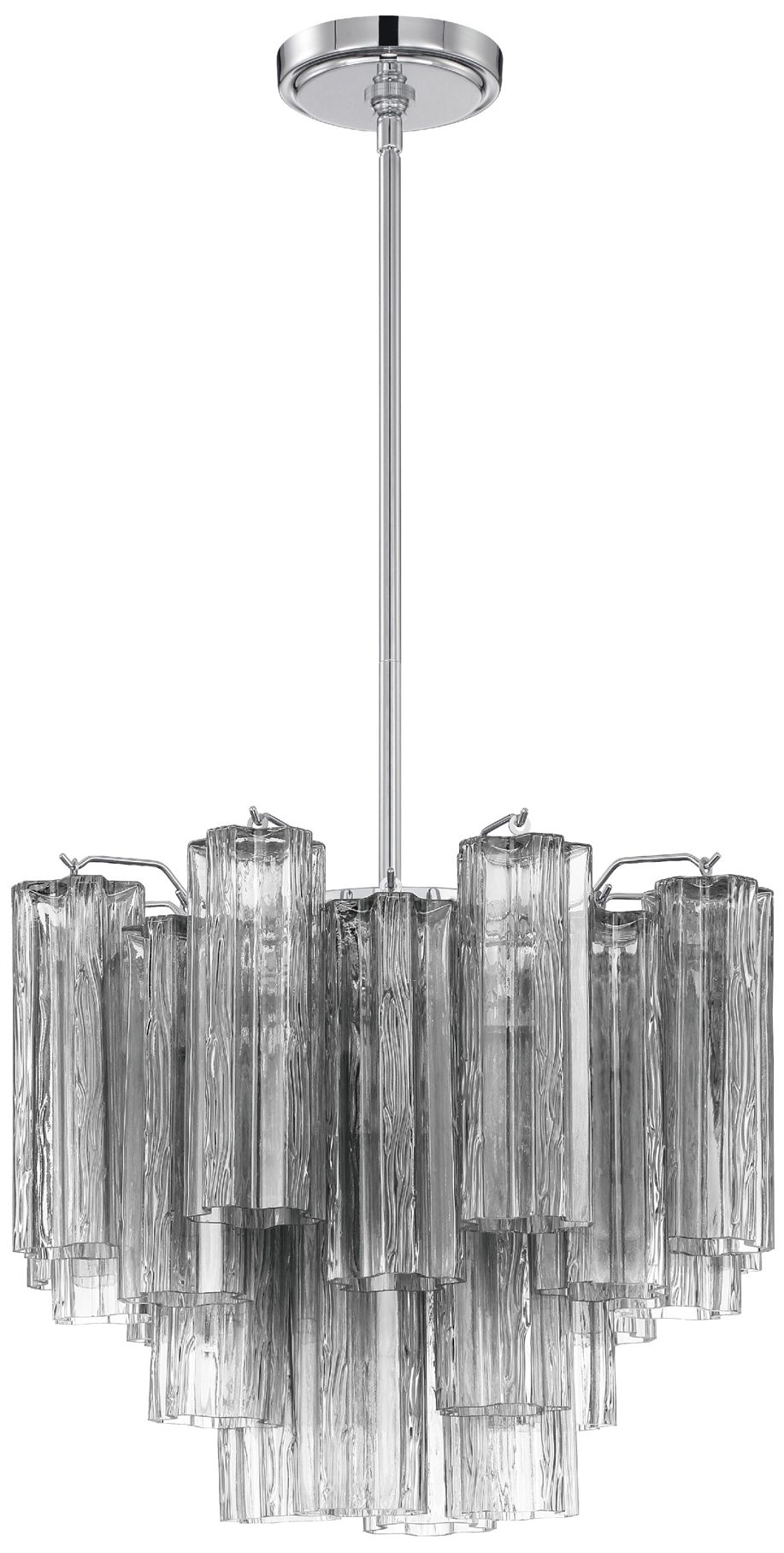Crystorama Addis 17.75'' Polished Chrome Chandelier