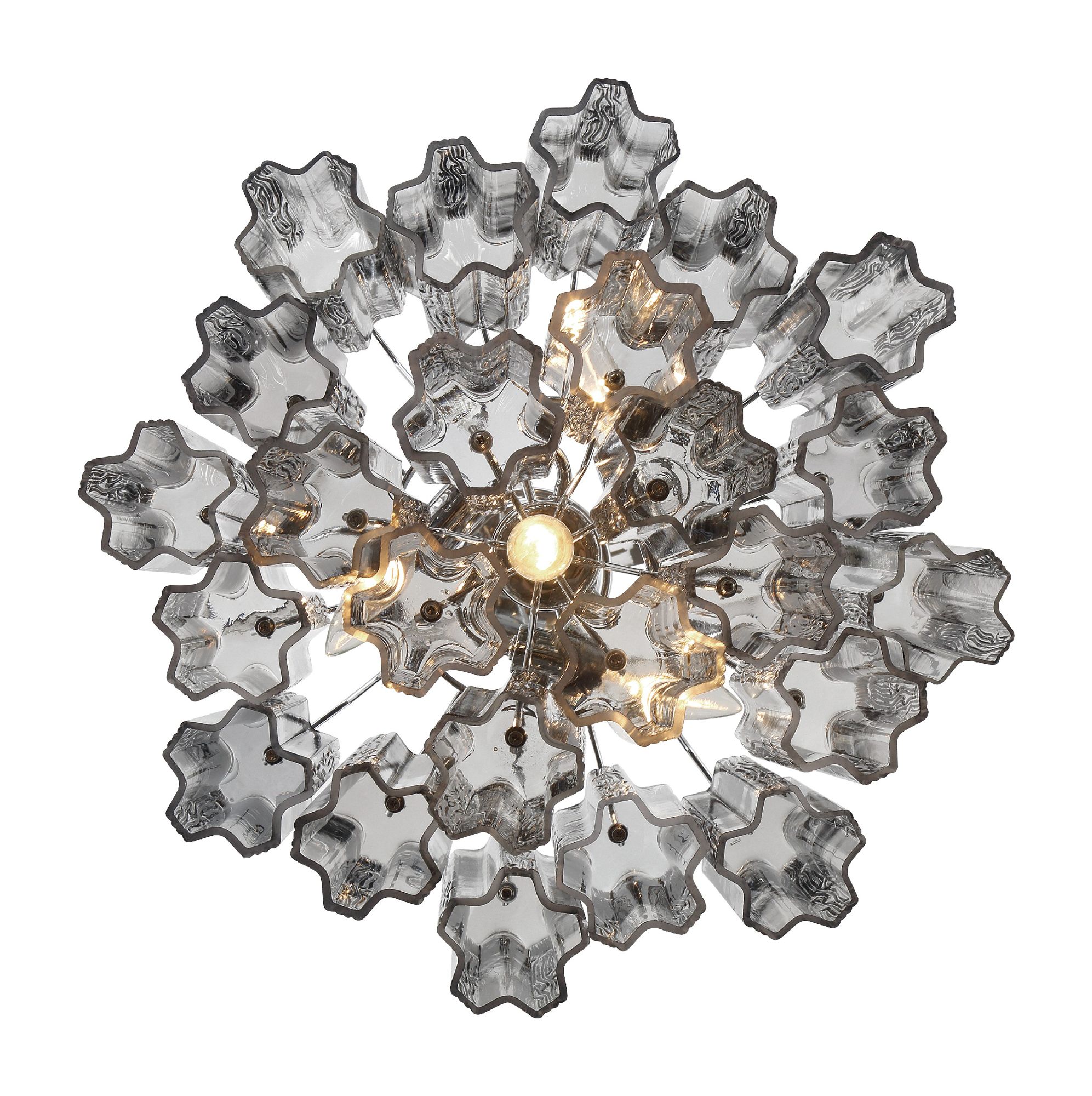 Image 5 Crystorama Addis 17.75'' Polished Chrome Chandelier more views