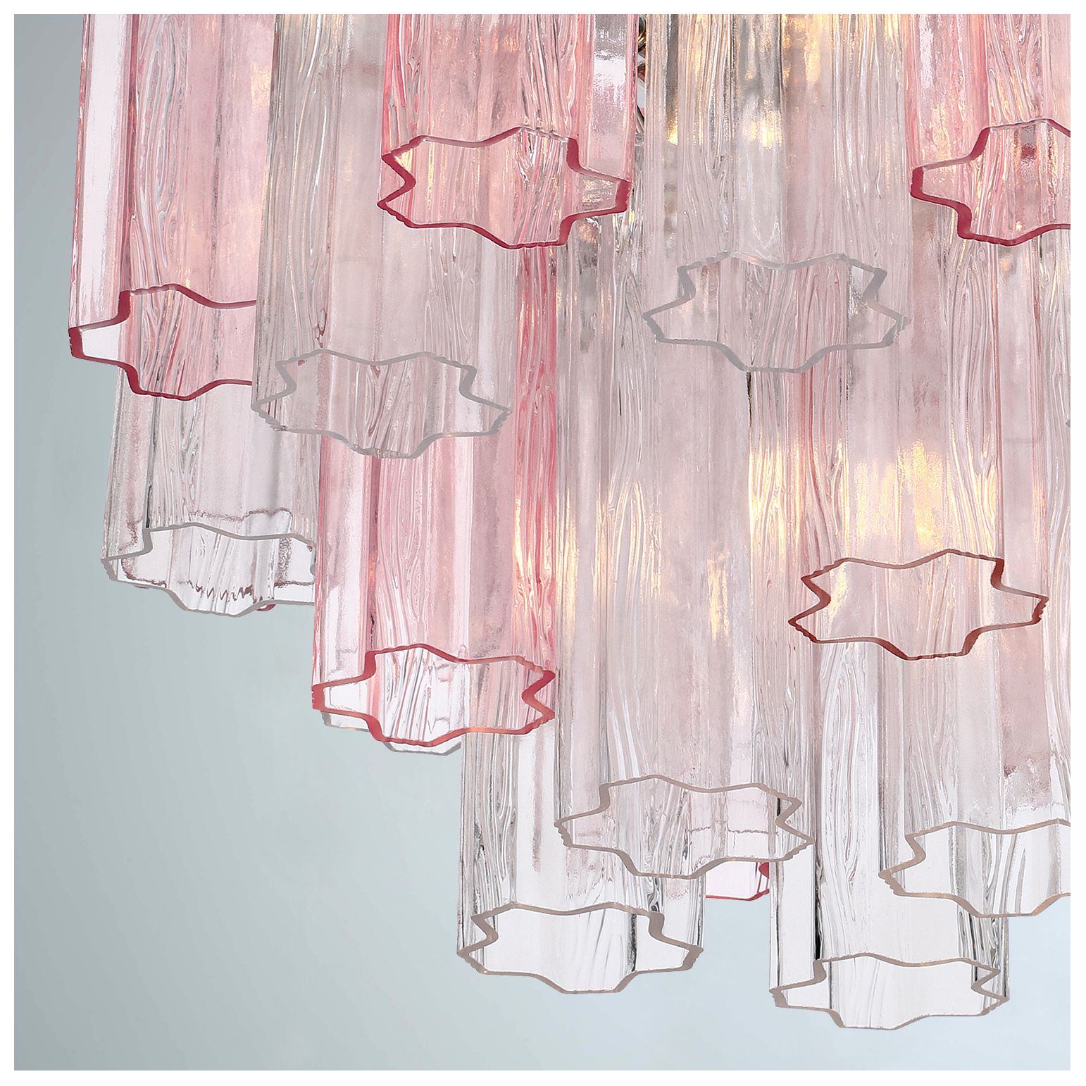 Image 5 Crystorama Addis 17.75'' Polished Chrome Semi Flush Mount more views