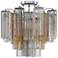 Crystorama Addis 17 3/4" Wide Polished Chrome Ceiling Light
