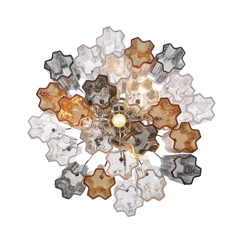 Image 5 Crystorama Addis 17 3/4" Wide Polished Chrome Ceiling Light more views