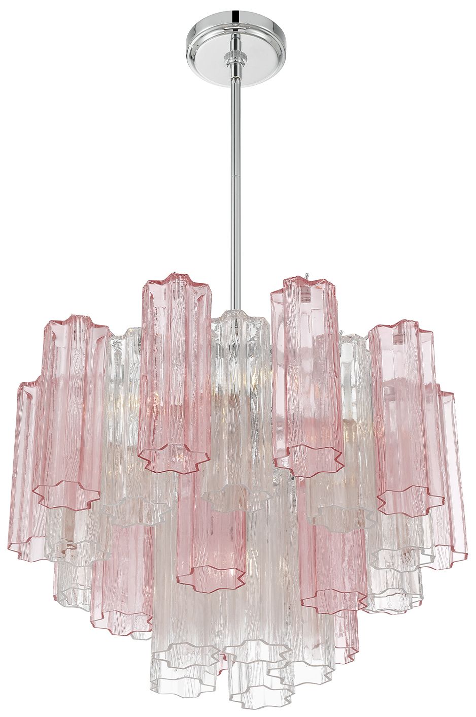 Image 4 Crystorama Addis 19.75'' Polished Chrome Chandelier more views