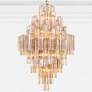 6_Crystorama Addis 20 Light Aged Brass Chandelier more views