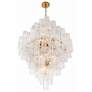 4_Crystorama Addis 20 Light Aged Brass Chandelier more views