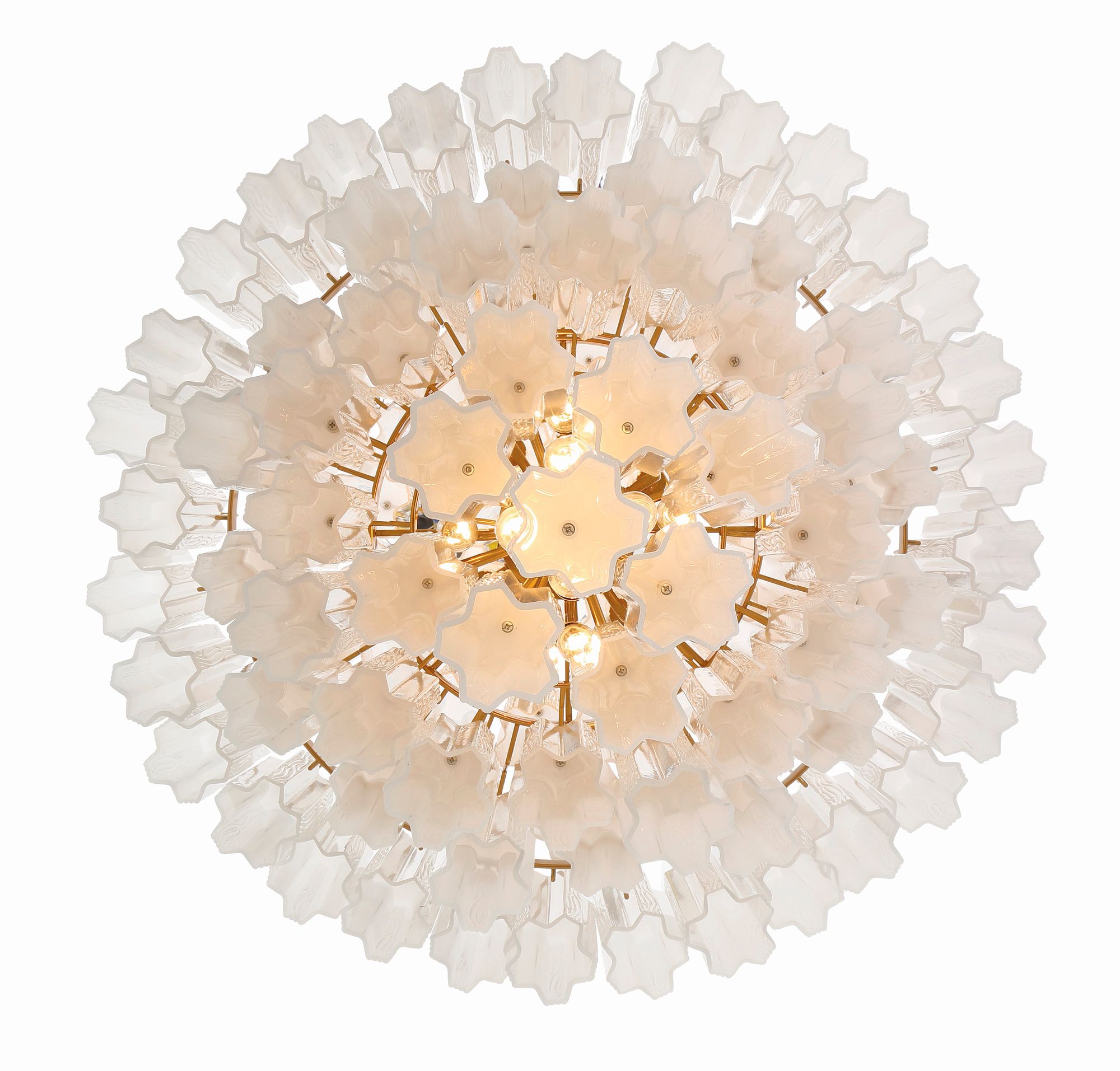 Image 5 Crystorama Addis 20 Light Aged Brass Chandelier more views