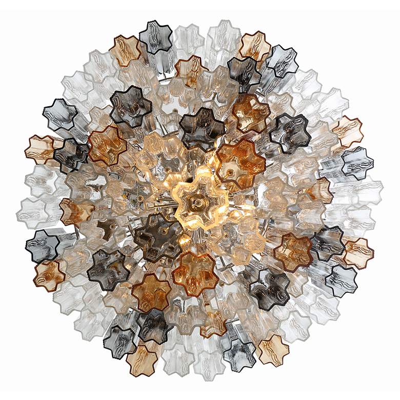 Image 5 Crystorama Addis 20 Light Polished Chrome Chandelier more views