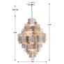 Crystorama Addis 20 Light Polished Chrome Chandelier