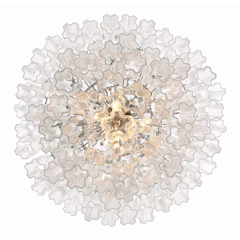 Image 5 Crystorama Addis 20 Light Polished Chrome Chandelier more views