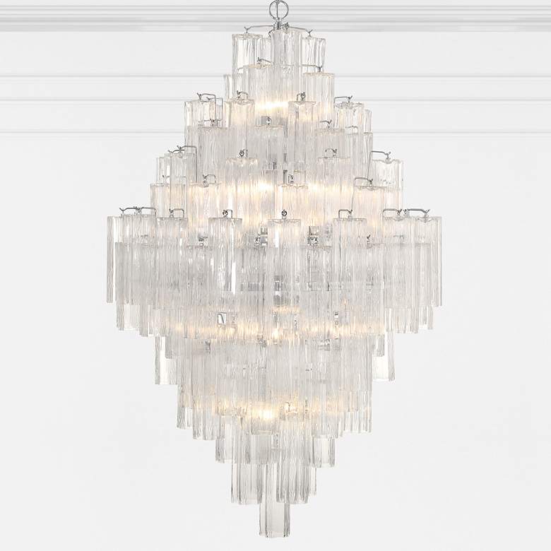 Image 6 Crystorama Addis 20 Light Polished Chrome Chandelier more views