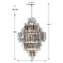 7_Crystorama Addis 20 Light Polished Chrome Chandelier more views