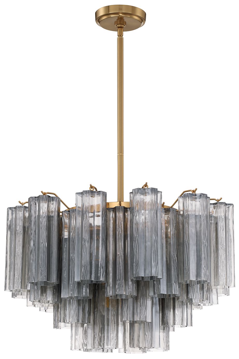 Thumbnail2 of Crystorama Addis 22'' Aged Brass Chandelier more views