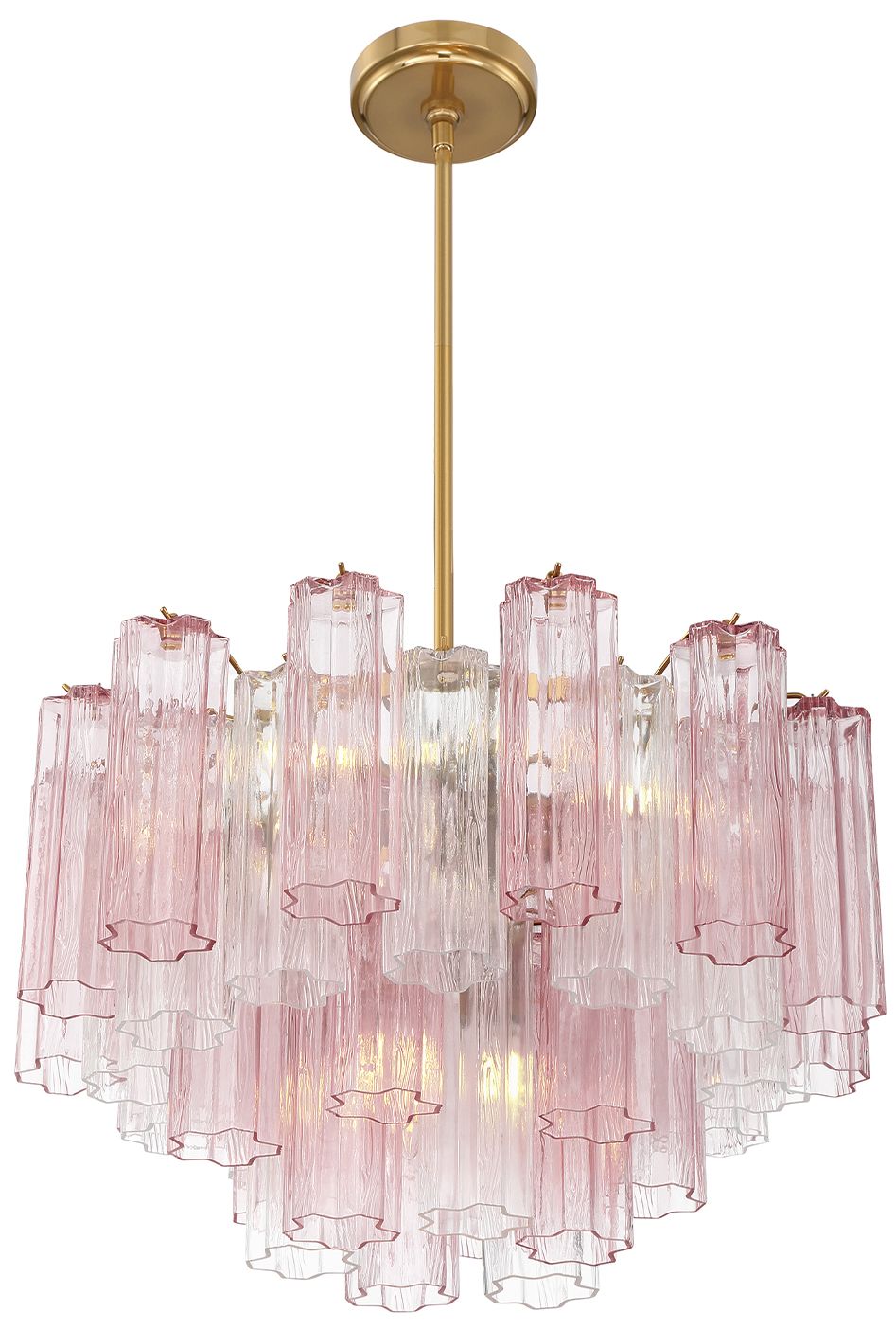 Crystorama Addis 22'' Aged Brass Chandelier