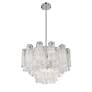 4_Crystorama Addis 22" Wide 9-Light Polished Chrome Crystal Chandelier more views