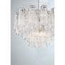 6_Crystorama Addis 22" Wide 9-Light Polished Chrome Crystal Chandelier more views
