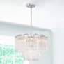 7_Crystorama Addis 22" Wide 9-Light Polished Chrome Crystal Chandelier more views