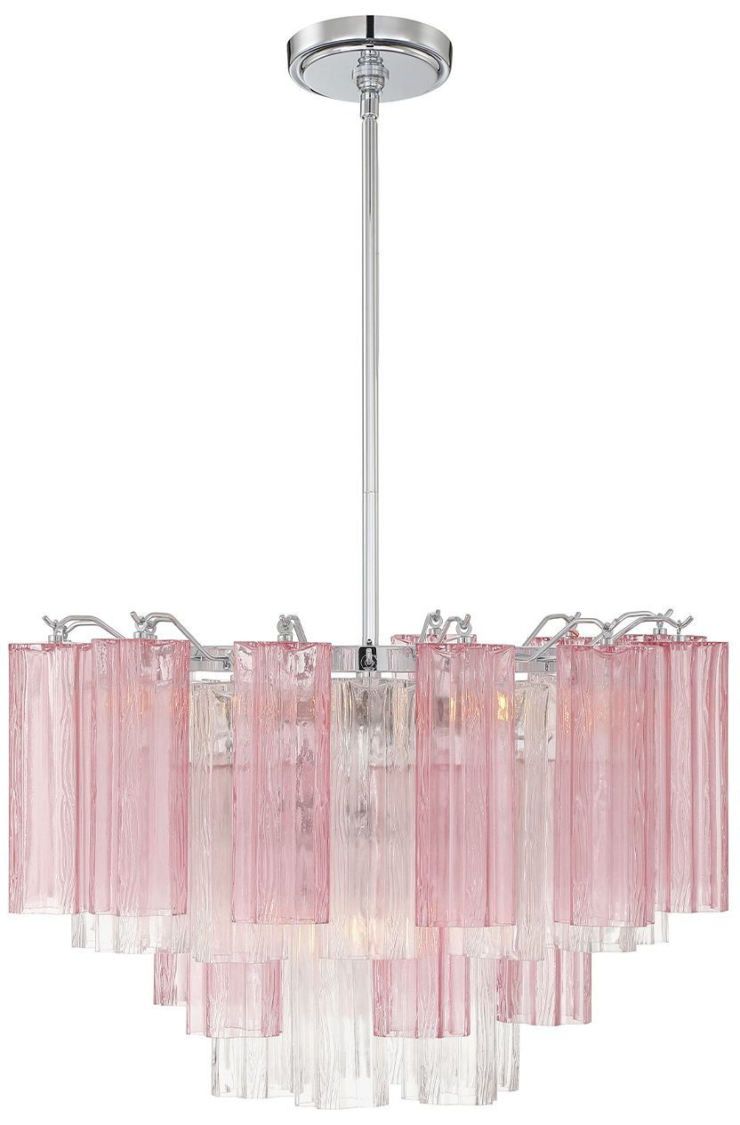 Image 3 Crystorama Addis 22'' Polished Chrome Chandelier more views