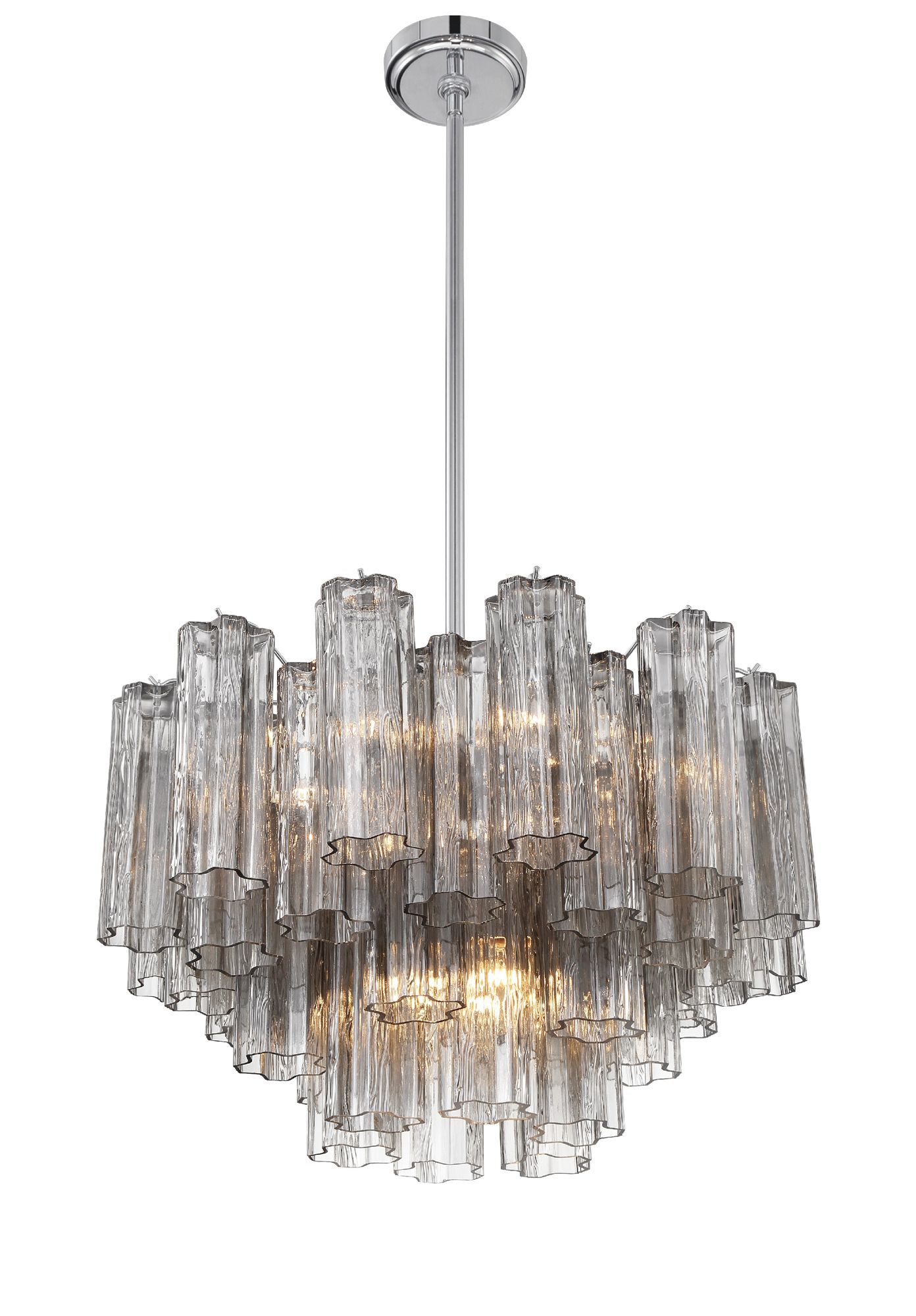 Image 4 Crystorama Addis 22'' Polished Chrome Chandelier more views