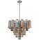 Crystorama Addis 26 3/4" Wide Polished Chrome 12-Light Chandelier