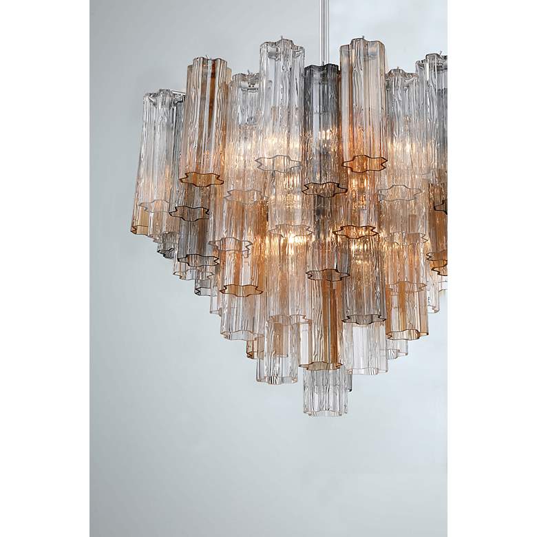 Image 5 Crystorama Addis 26 3/4" Wide Polished Chrome 12-Light Chandelier more views