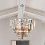 6_Crystorama Addis 26 3/4" Wide Polished Chrome 12-Light Chandelier more views