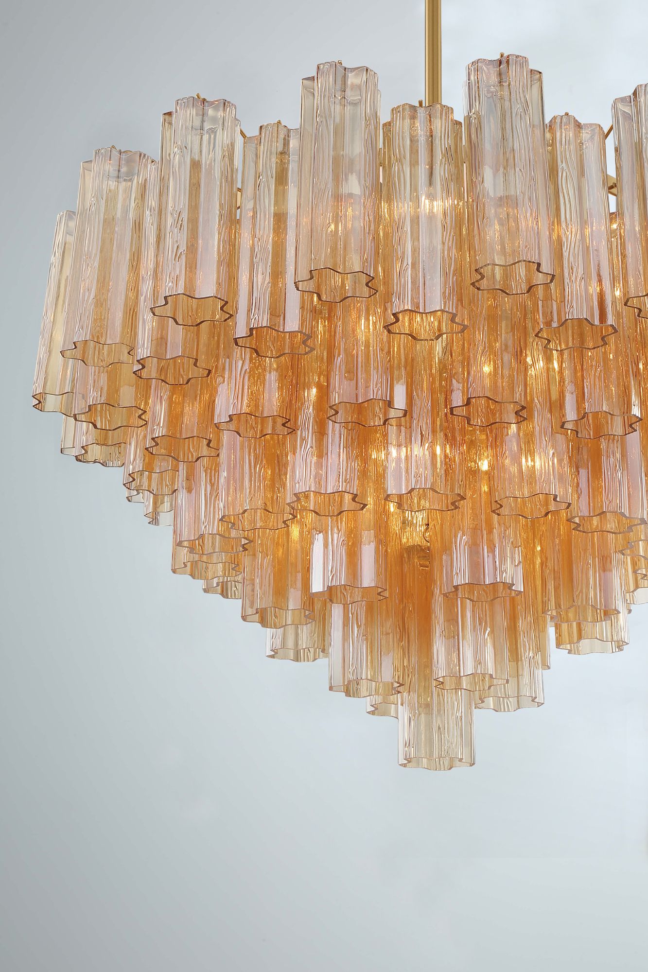 Image 7 Crystorama Addis 32'' Aged Brass Chandelier more views