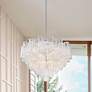 1_Crystorama Addis 32"W Polished Chrome 16-Light Chandelier