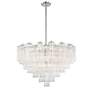 3_Crystorama Addis 32"W Polished Chrome 16-Light Chandelier more views