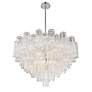 4_Crystorama Addis 32"W Polished Chrome 16-Light Chandelier more views