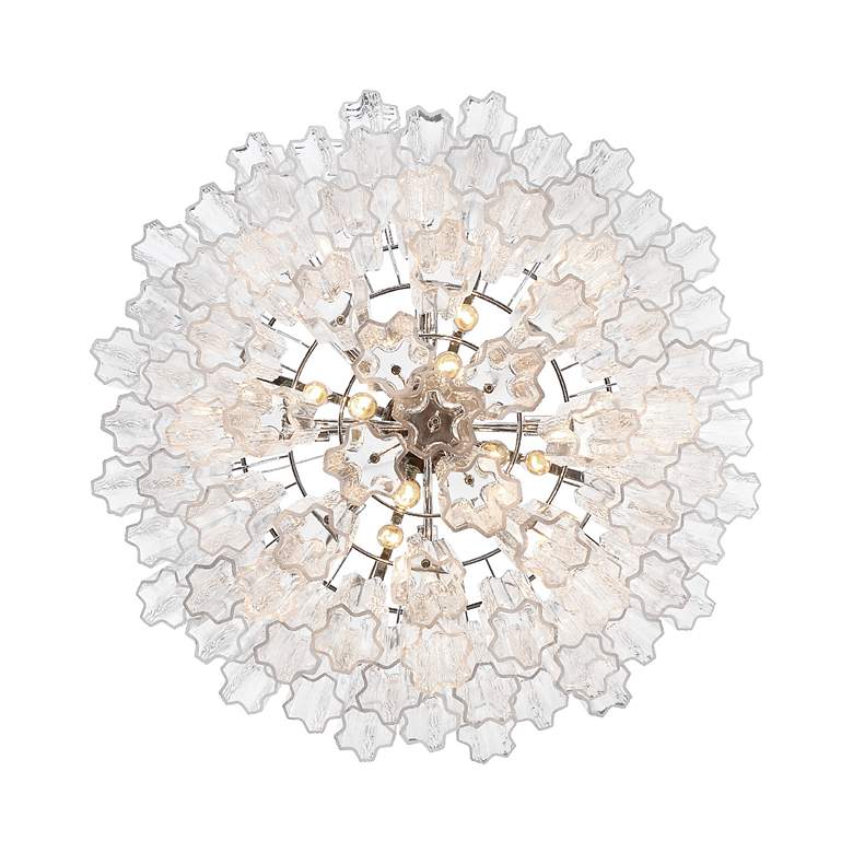 Image 5 Crystorama Addis 32"W Polished Chrome 16-Light Chandelier more views
