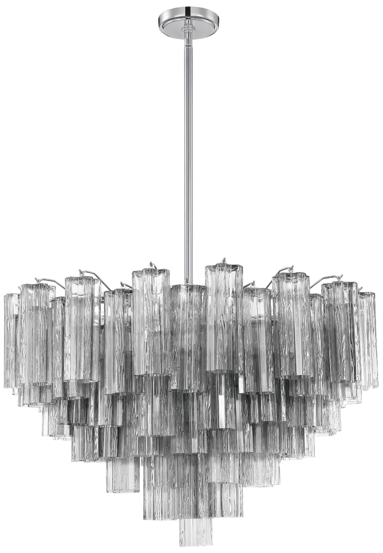 Crystorama Addis 32'' Polished Chrome Chandelier