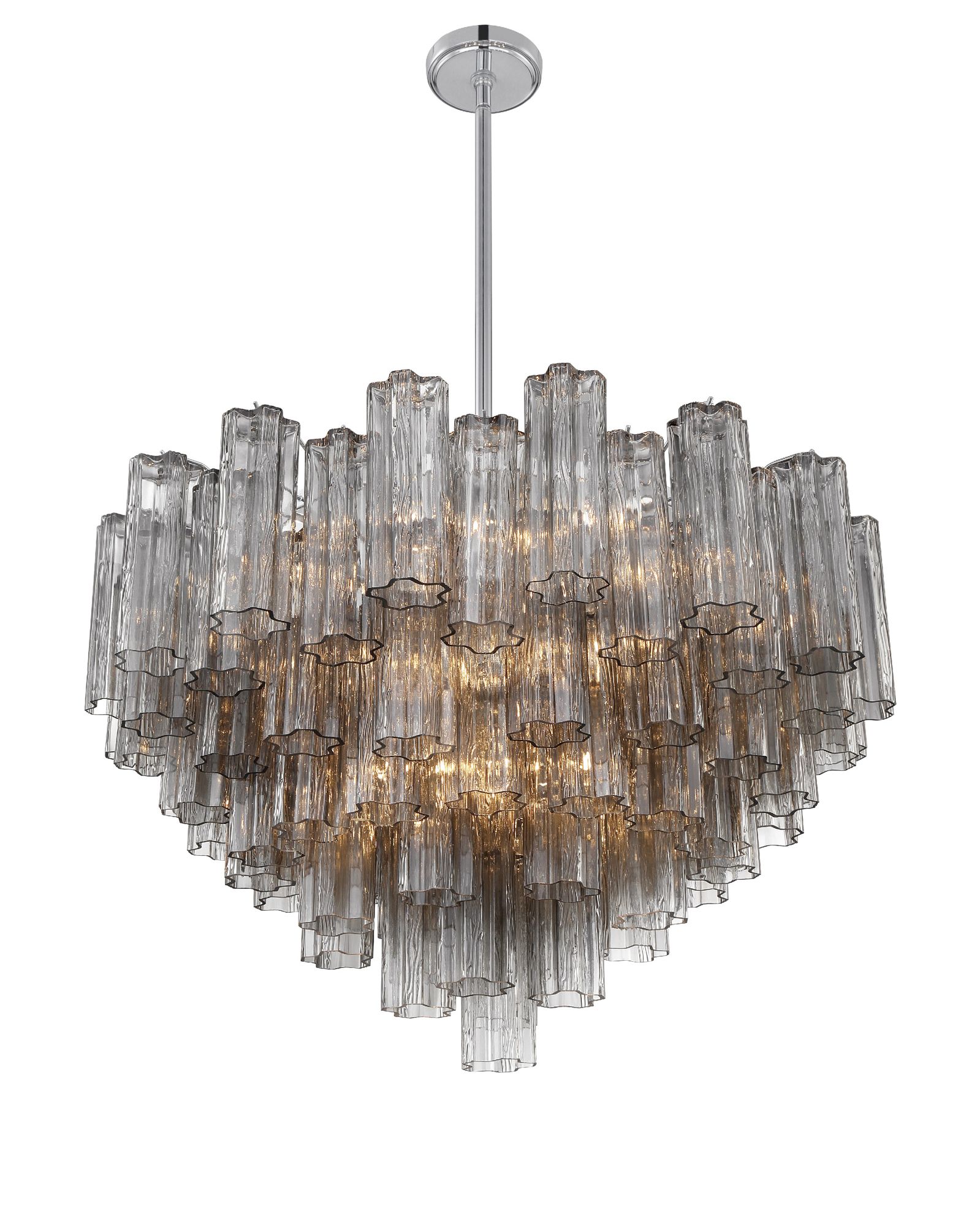 Image 4 Crystorama Addis 32'' Polished Chrome Chandelier more views