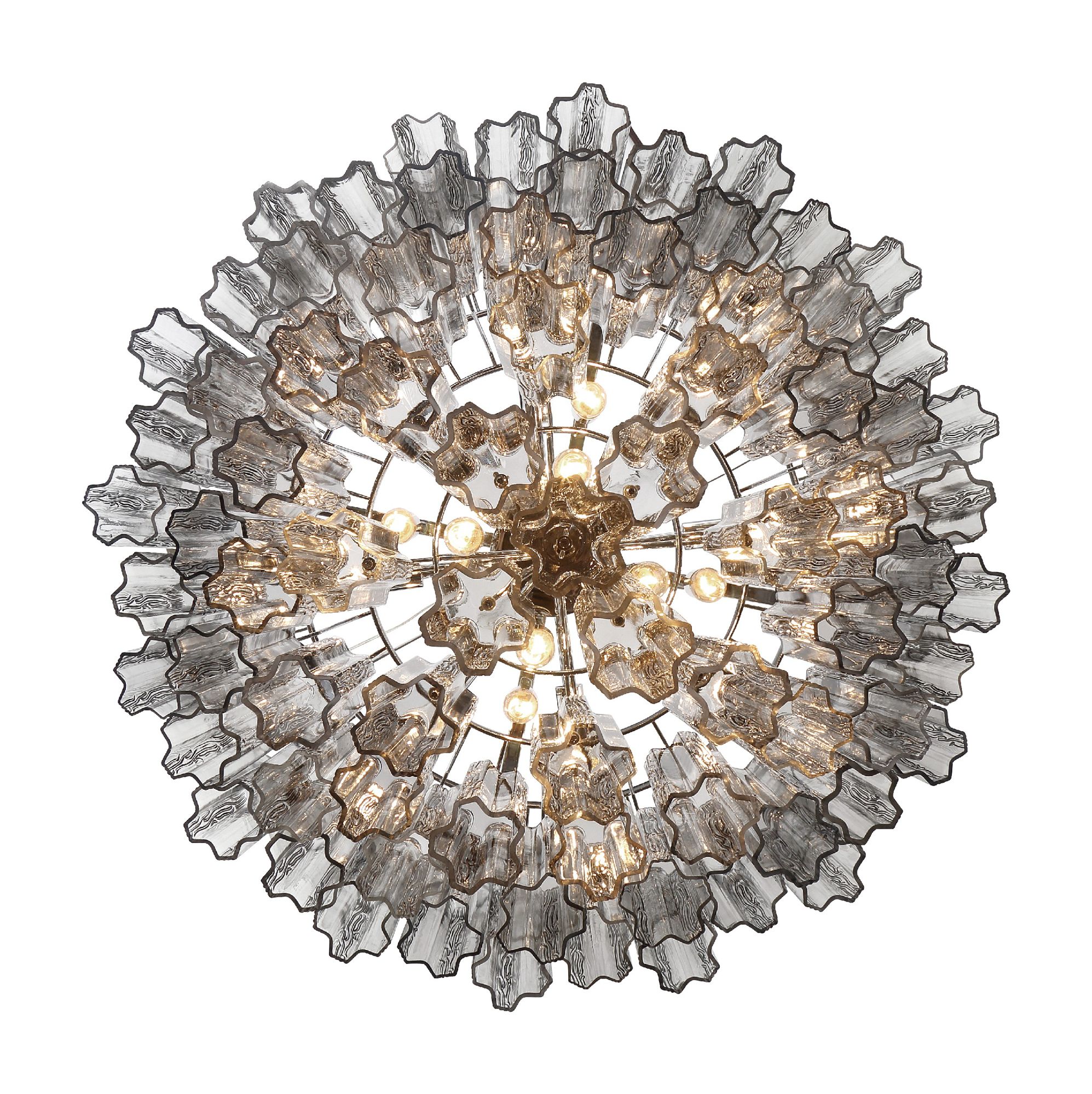Image 5 Crystorama Addis 32'' Polished Chrome Chandelier more views