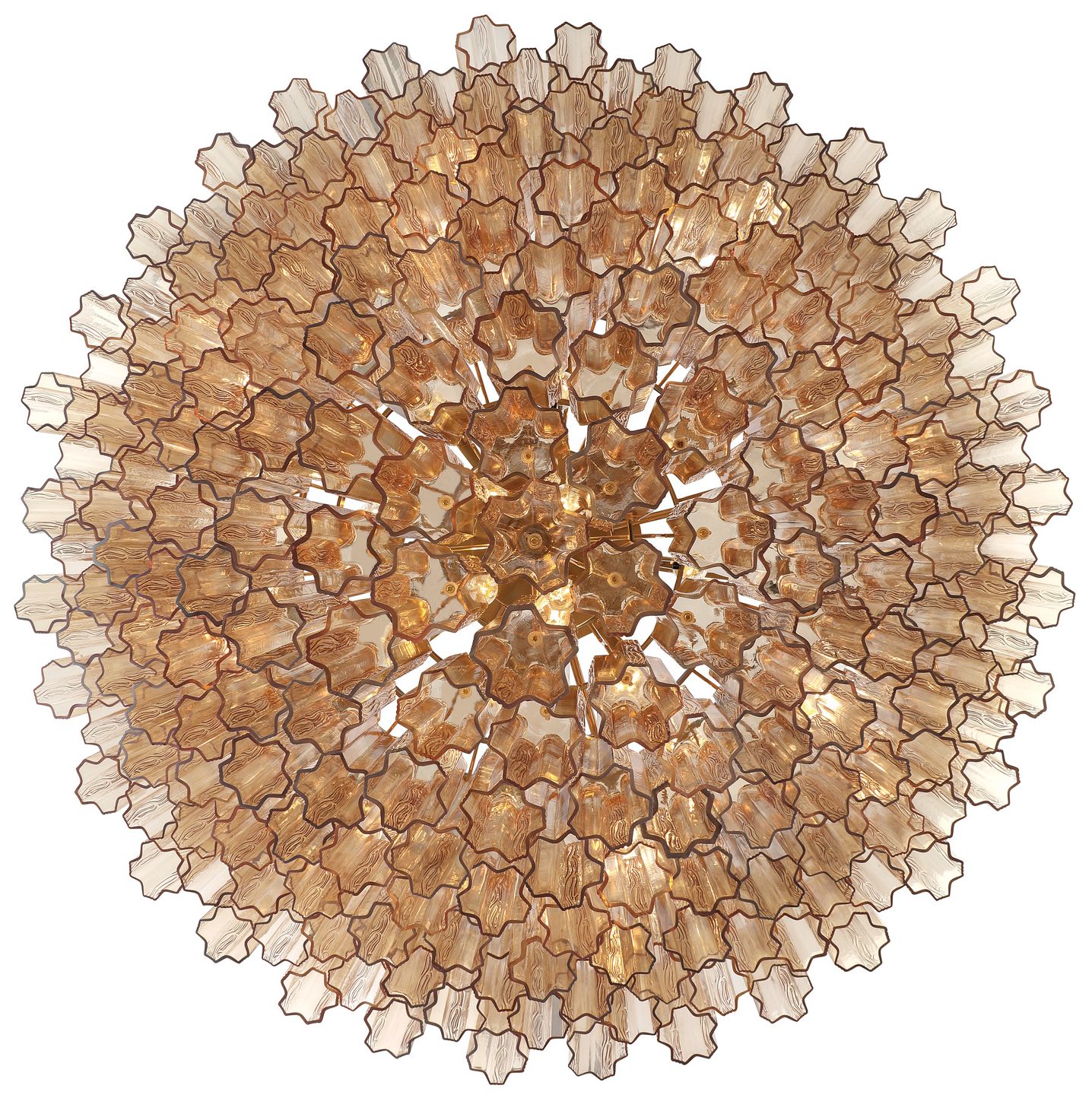 Image 4 Crystorama Addis 49'' Aged Brass Chandelier more views