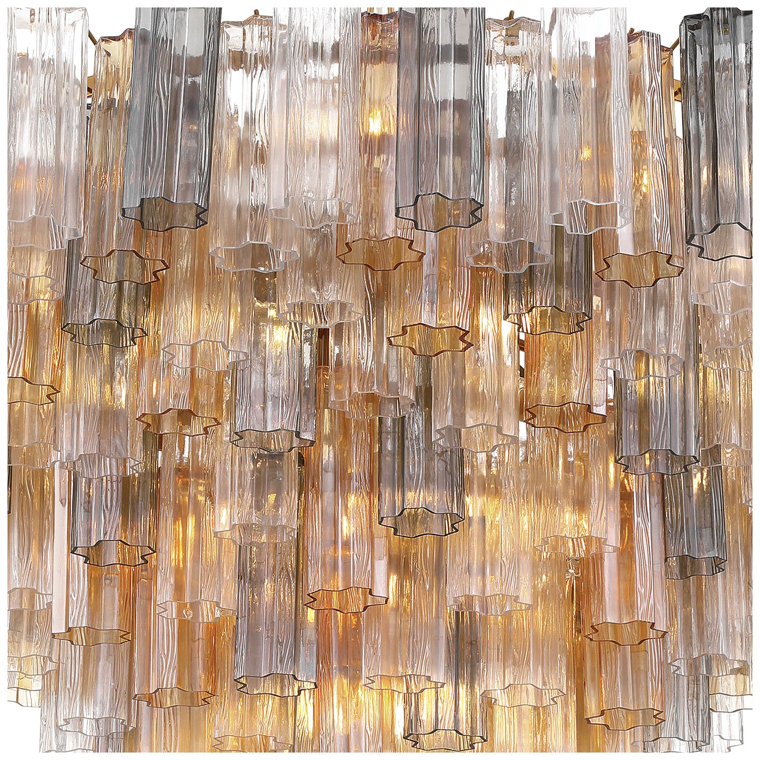 Image 5 Crystorama Addis 49'' Aged Brass Chandelier more views