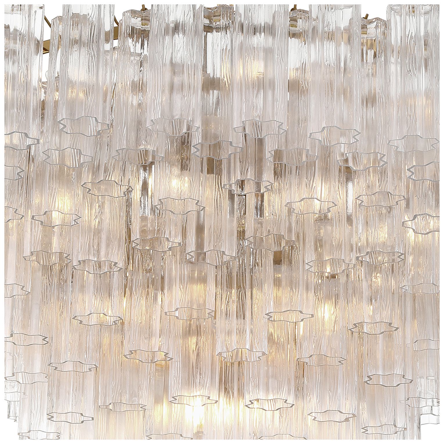 Image 5 Crystorama Addis 49'' Aged Brass Chandelier more views