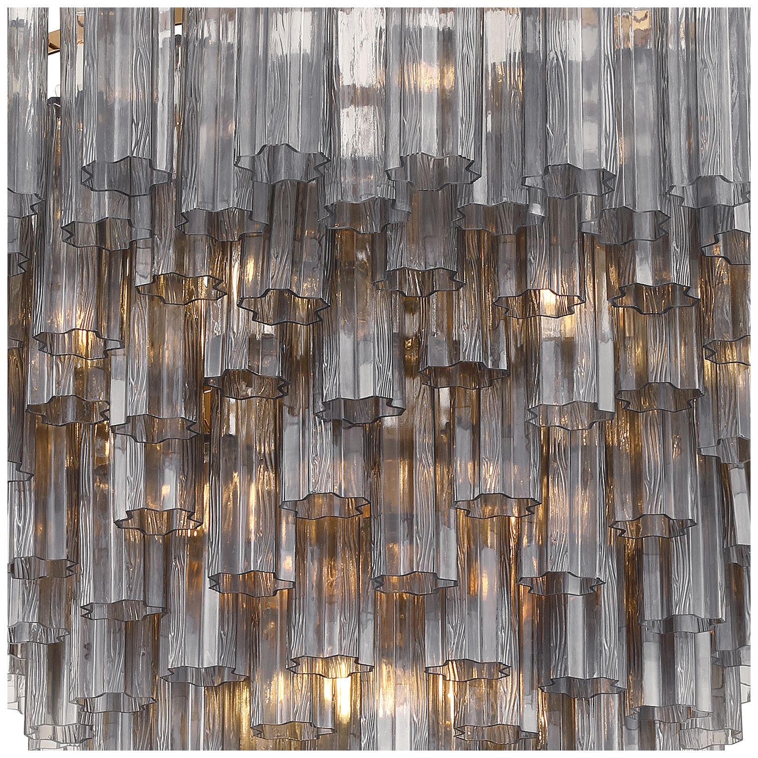 Image 5 Crystorama Addis 49'' Aged Brass Chandelier more views