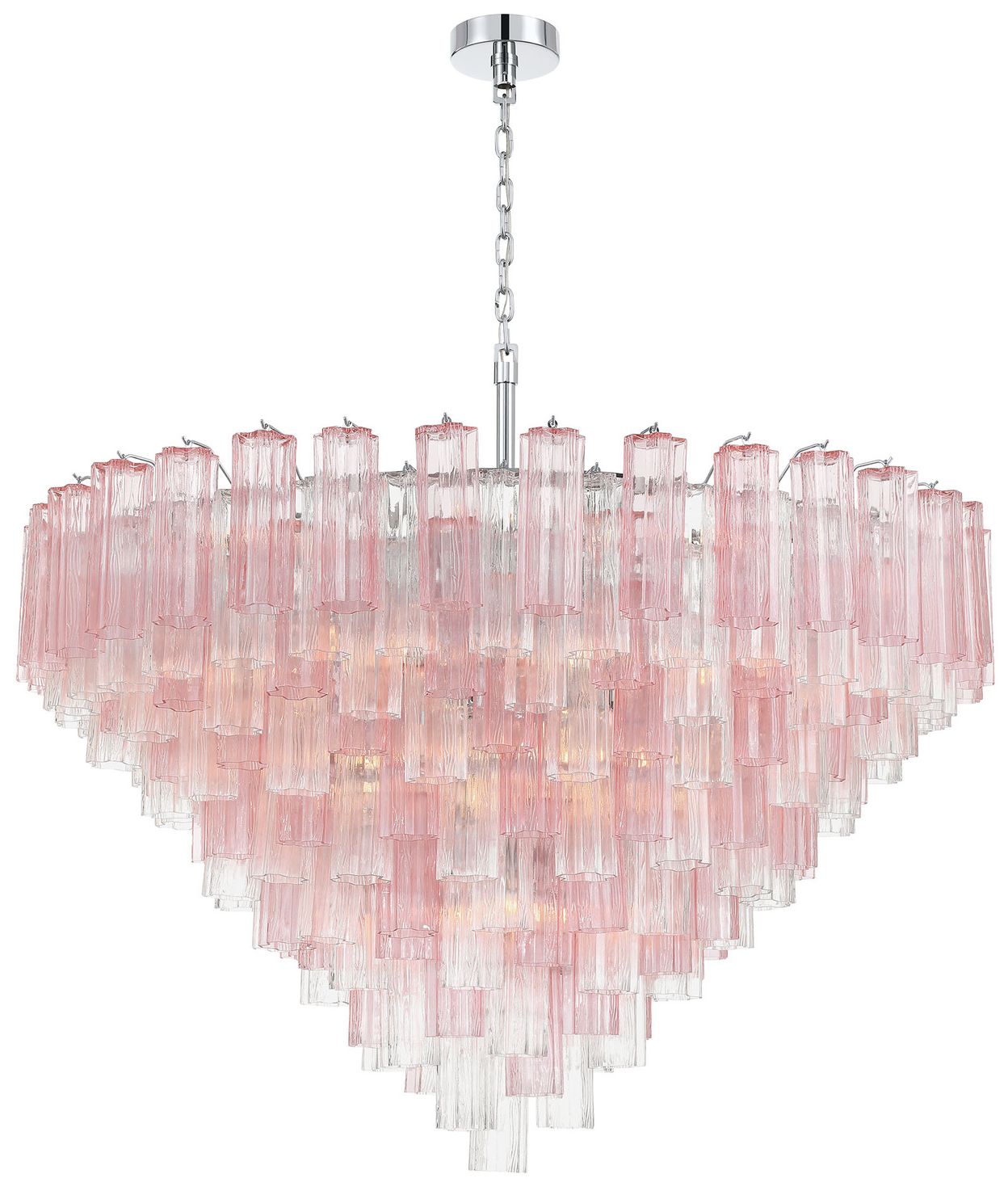 Crystorama Addis 49'' Polished Chrome Chandelier