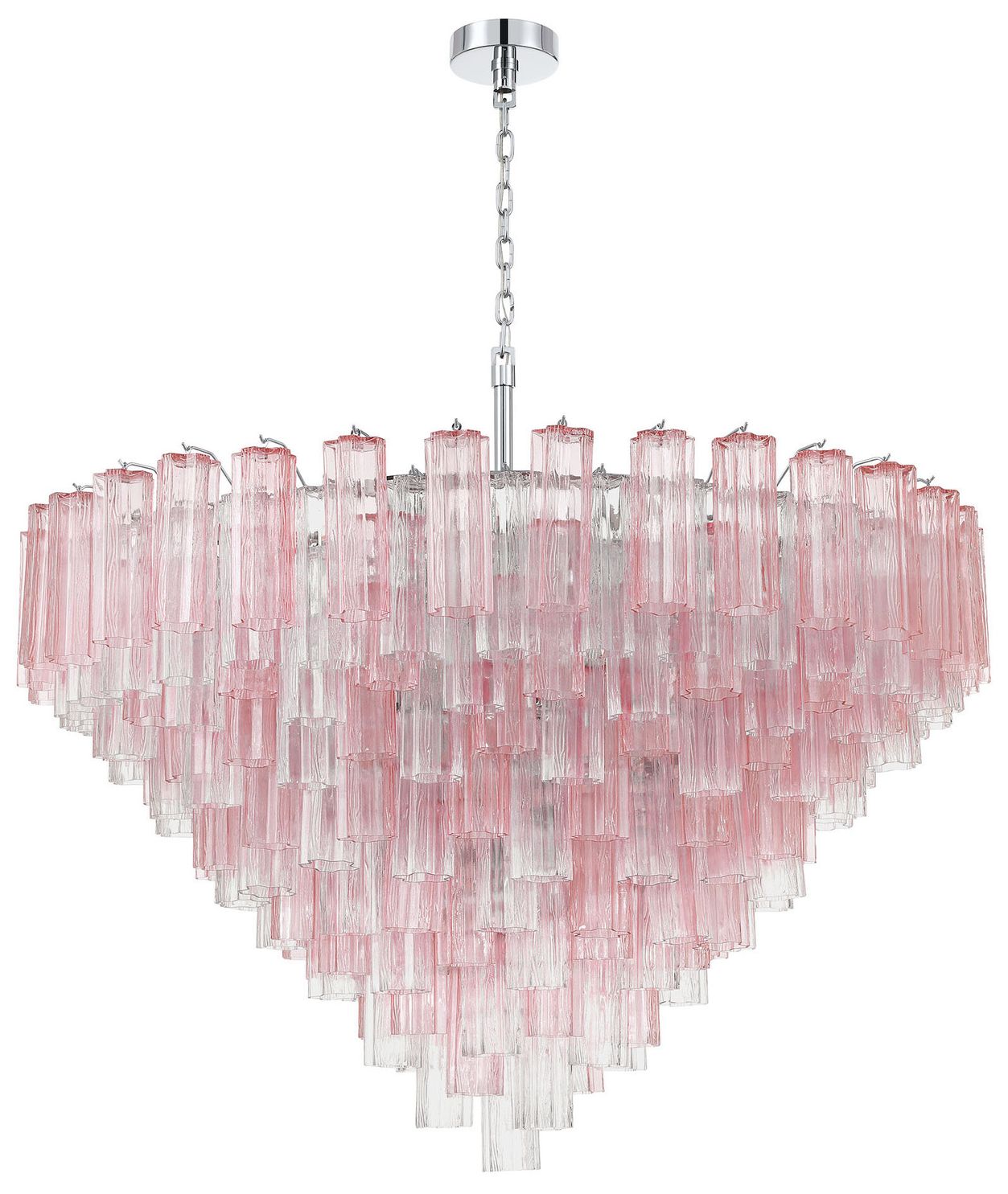 Image 2 Crystorama Addis 49'' Polished Chrome Chandelier more views