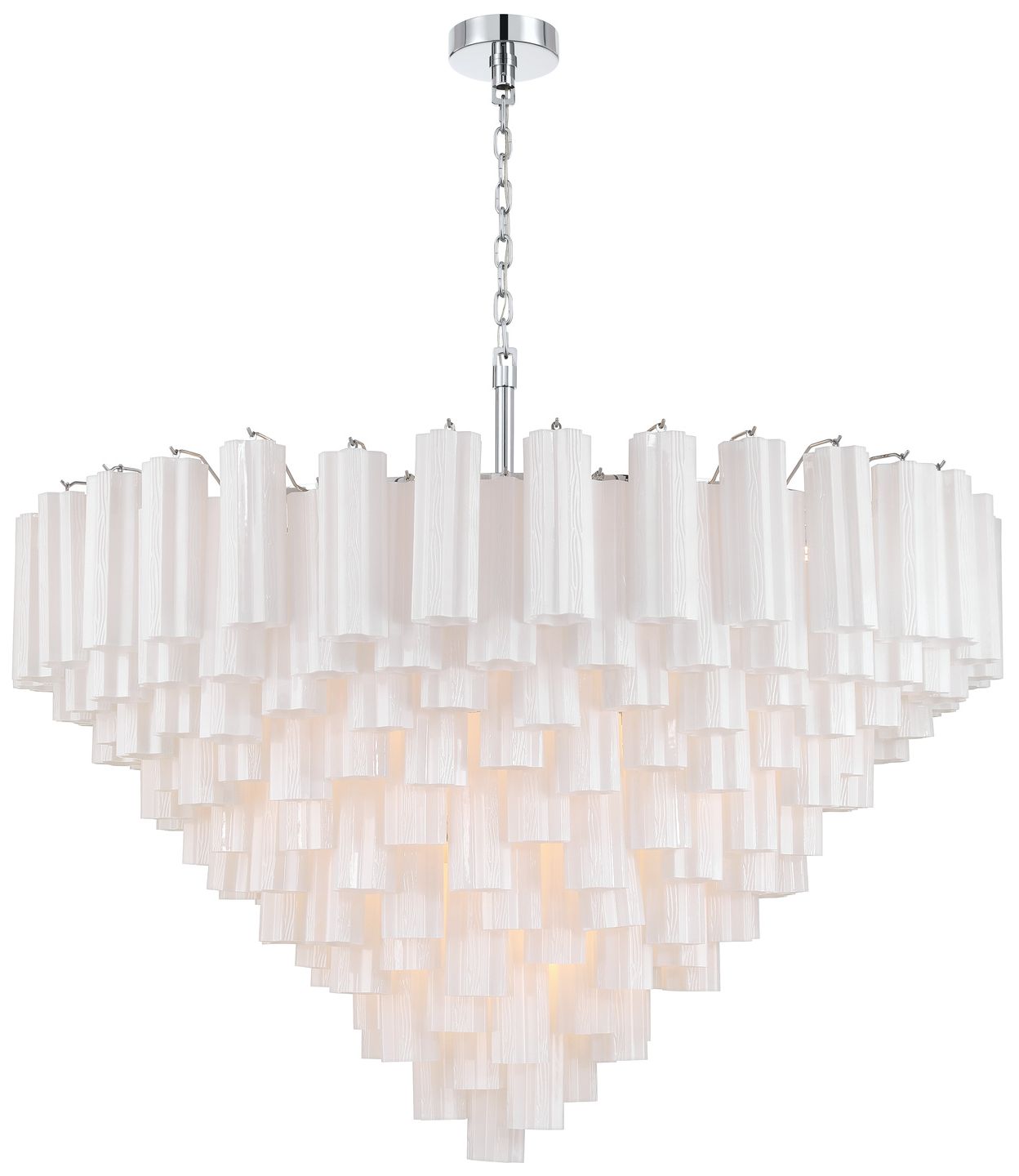 Crystorama Addis 49'' Polished Chrome Chandelier