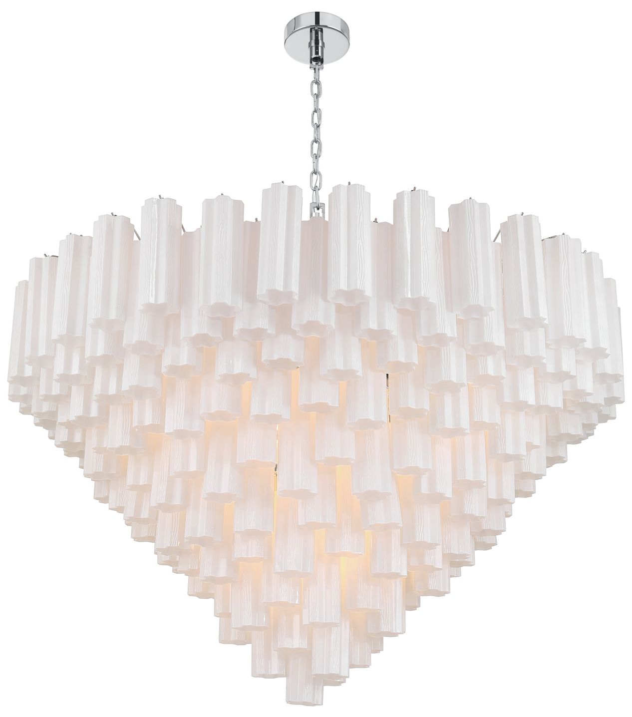 Image 3 Crystorama Addis 49in.  Polished Chrome more views