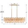 7_Crystorama Addis 51 3/4" Wide Aged Brass Chandelier more views